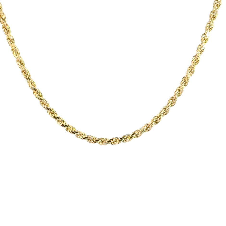 Kordelkette 14kt (585 Gold) 2.5mm - Juwelier BenjaminKordelkette 14kt (585 Gold) 2.5mm