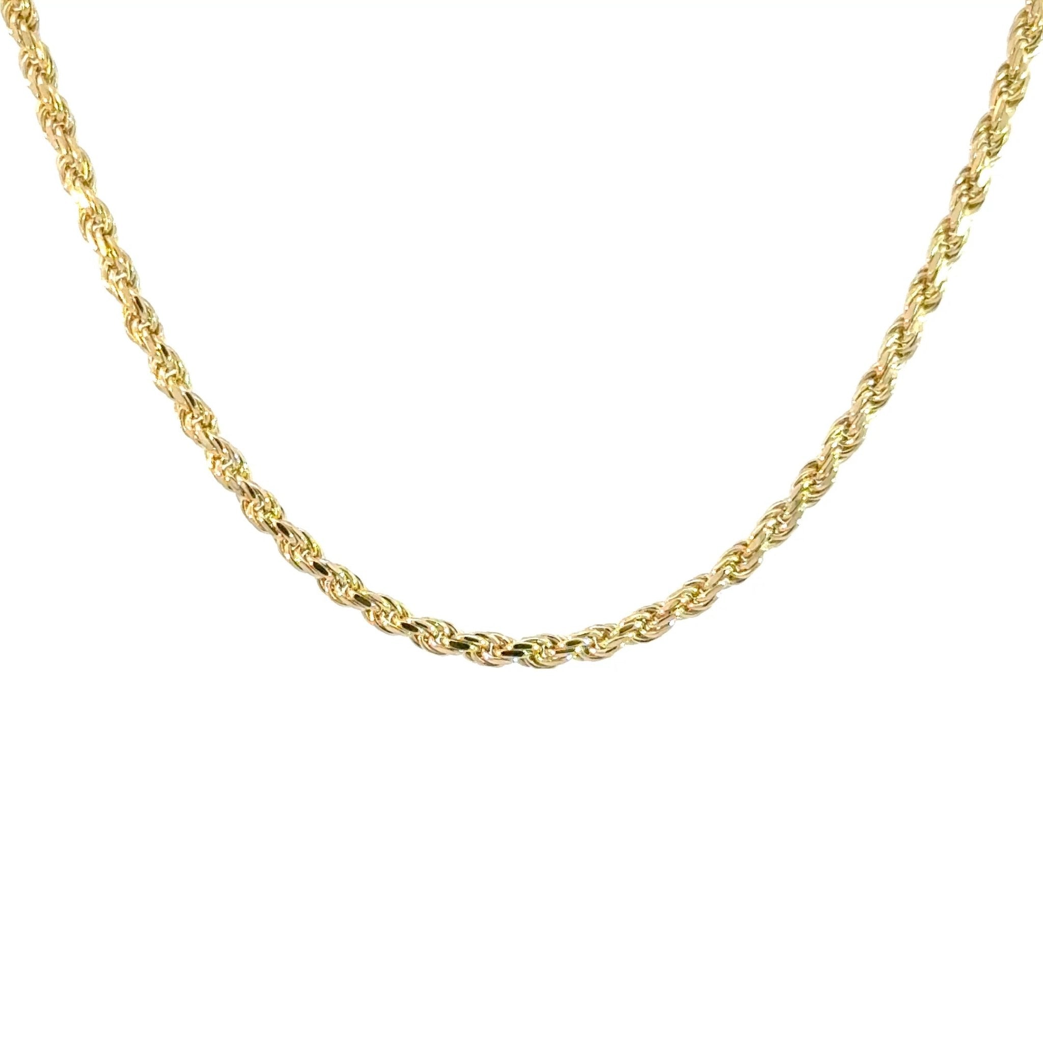 Kordelkette 14kt (585 Gold) 2.5mm - Juwelier BenjaminKordelkette 14kt (585 Gold) 2.5mm