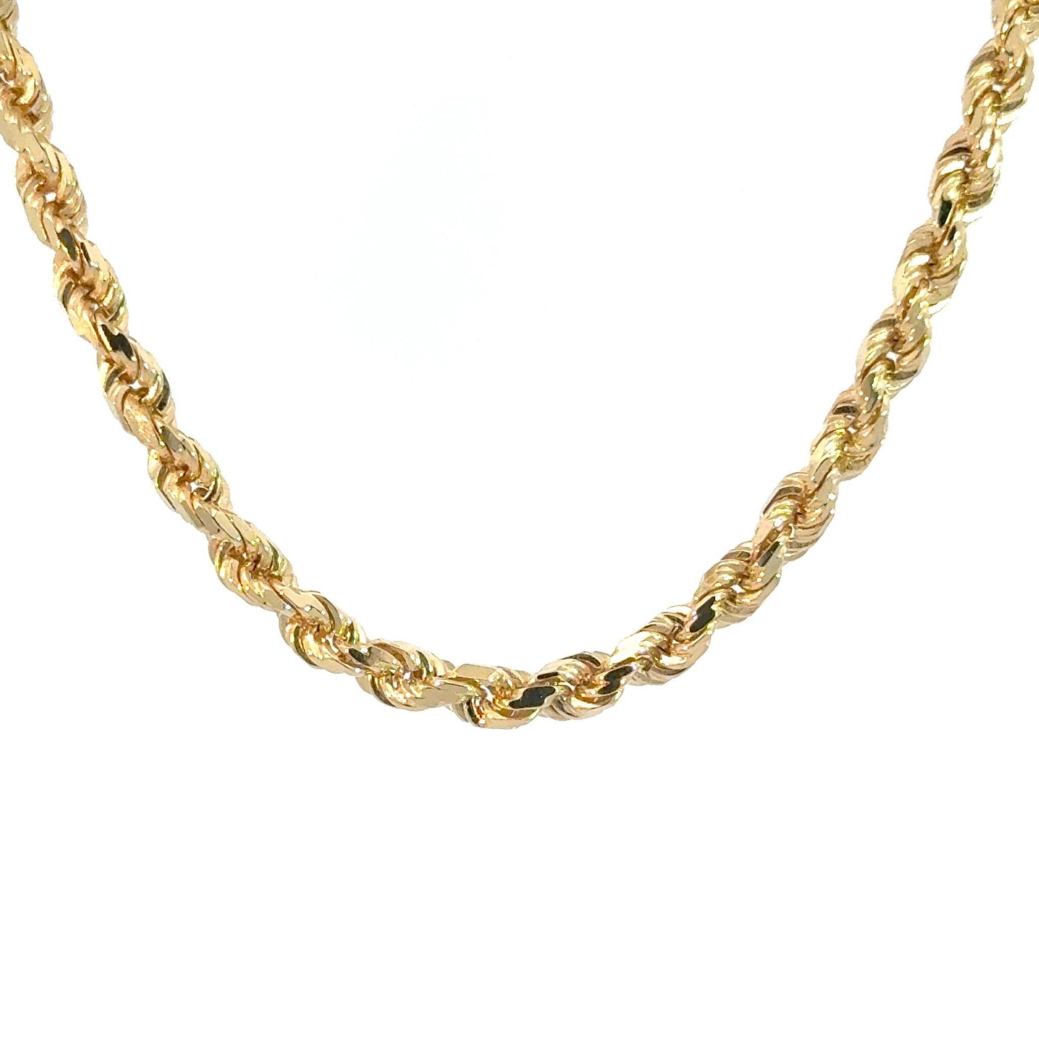 Kordelkette 14kt (585 Gold) 4mm - Juwelier BenjaminKordelkette 14kt (585 Gold) 4mm