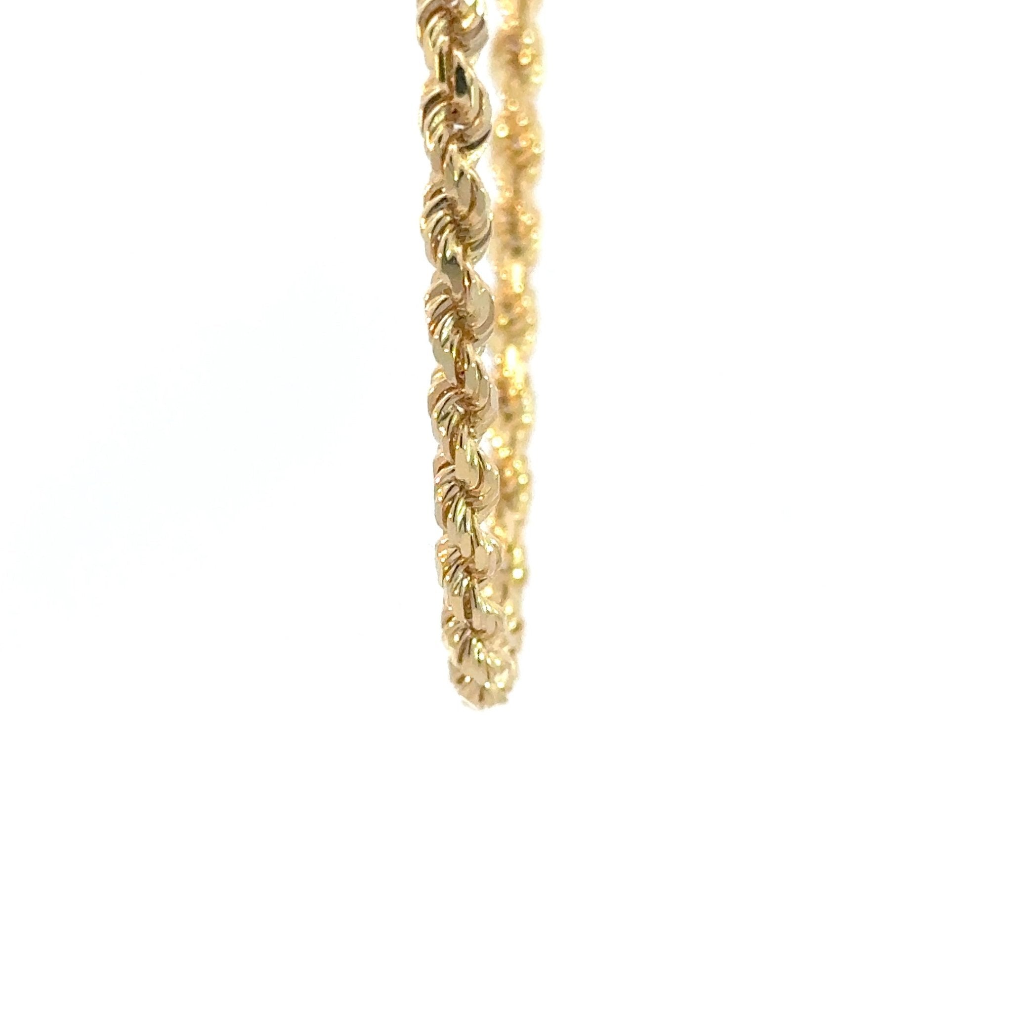 Kordelkette 14kt (585 Gold) 4mm - Juwelier BenjaminKordelkette 14kt (585 Gold) 4mm