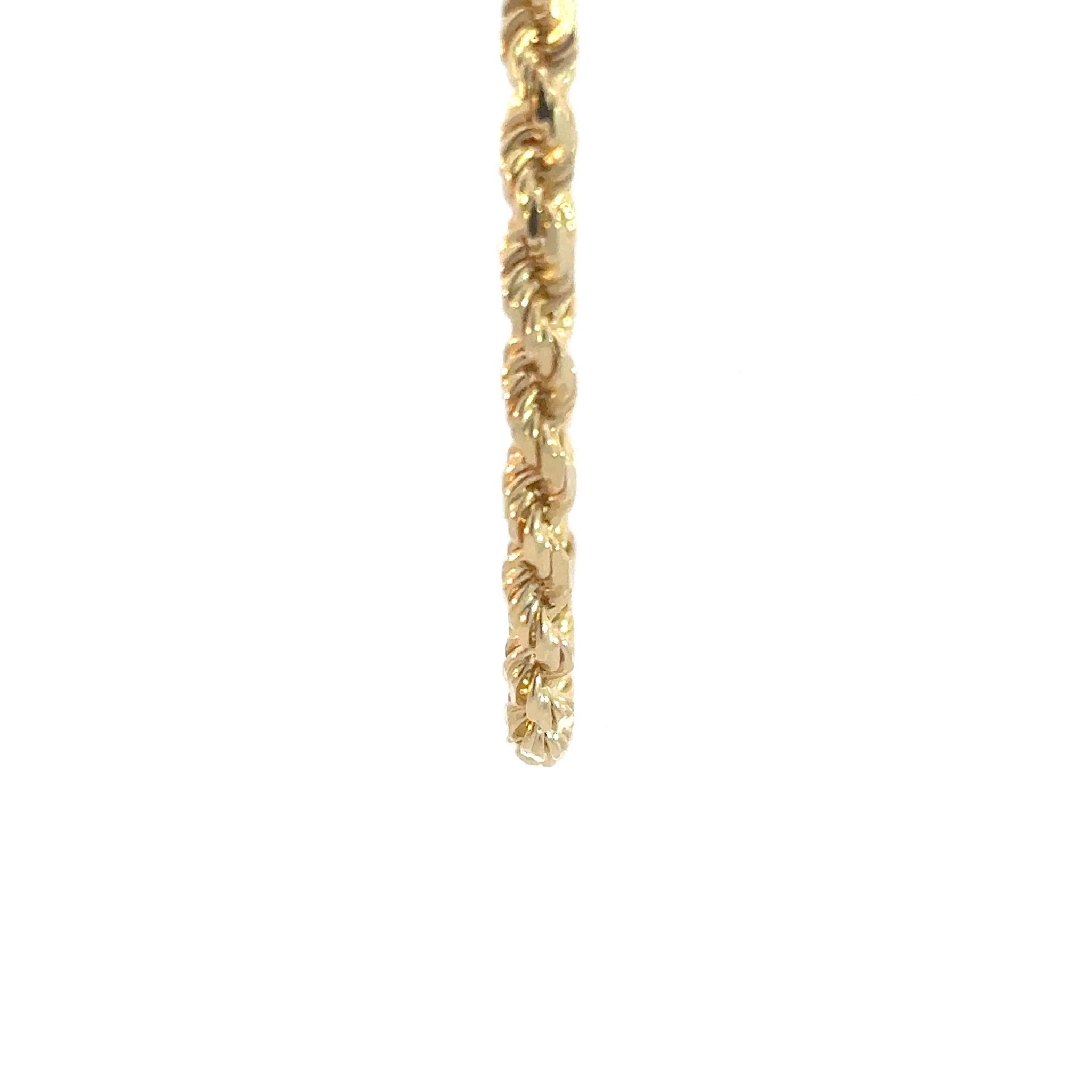 Kordelkette 14kt (585 Gold) 4mm - Juwelier BenjaminKordelkette 14kt (585 Gold) 4mm