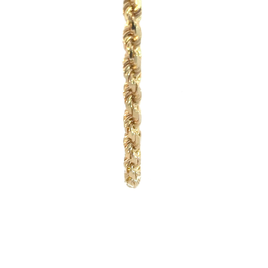 Kordelkette 14kt (585 Gold) 4mm - Juwelier BenjaminKordelkette 14kt (585 Gold) 4mm