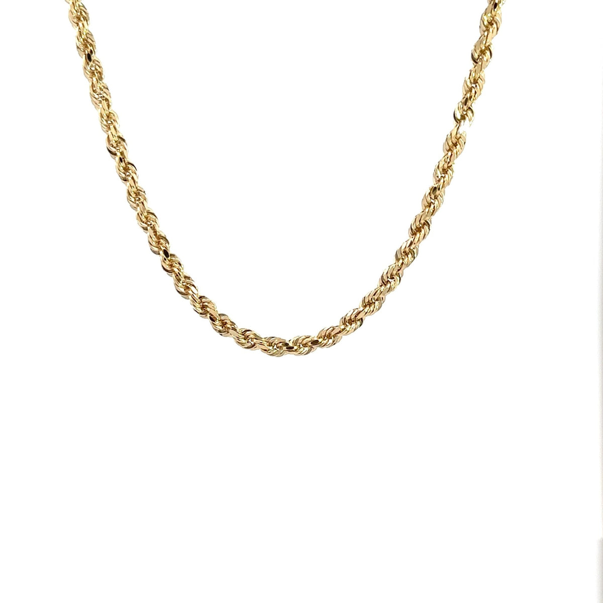 Kordelkette - diamantisiert 14kt (585 Gold) 2,5mm - Juwelier BenjaminKordelkette - diamantisiert 14kt (585 Gold) 2,5mm