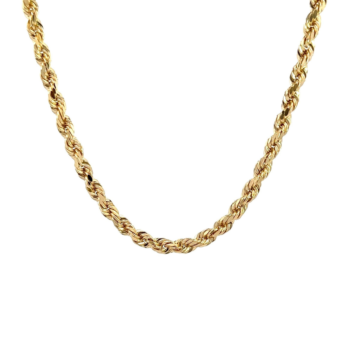 Kordelkette - diamantisiert 14kt (585 Gold) 3,5mm - Juwelier BenjaminKordelkette - diamantisiert 14kt (585 Gold) 3,5mm