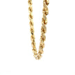 Kordelkette - diamantisiert 14kt (585 Gold) 6mm – Ansicht 2