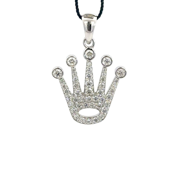 Kronen Anhänger - 14 kt (585 Gold) mit Naturdiamanten – 1,41 ct - Juwelier BenjaminKronen Anhänger - 14 kt (585 Gold) mit Naturdiamanten – 1,41 ct