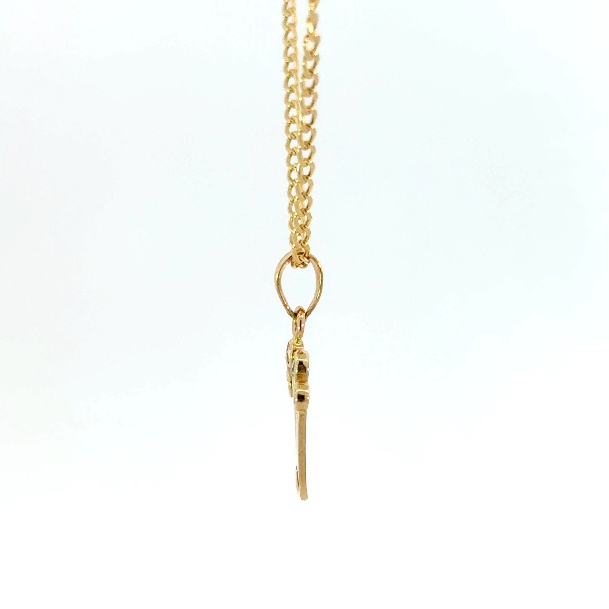 Kronen Anhänger aus Gelbgold 14kt (585 Gelbgold) - Juwelier BenjaminKronen Anhänger aus Gelbgold 14kt (585 Gelbgold)