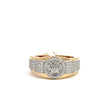 Kronenring Herren - 18 kt (750 Gelbgold) - schmal – Juwelier Benjamin