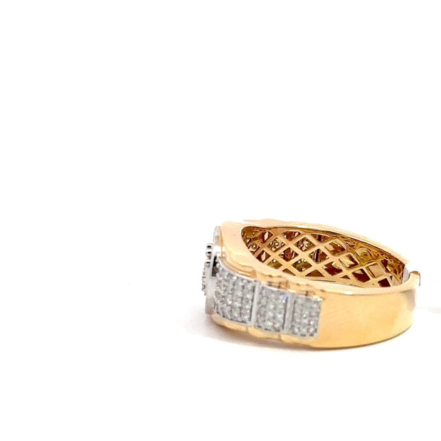 Kronenring Herren - 18 kt (750 Gelbgold) - schmal - Juwelier BenjaminKronenring Herren - 18 kt (750 Gelbgold) - schmal