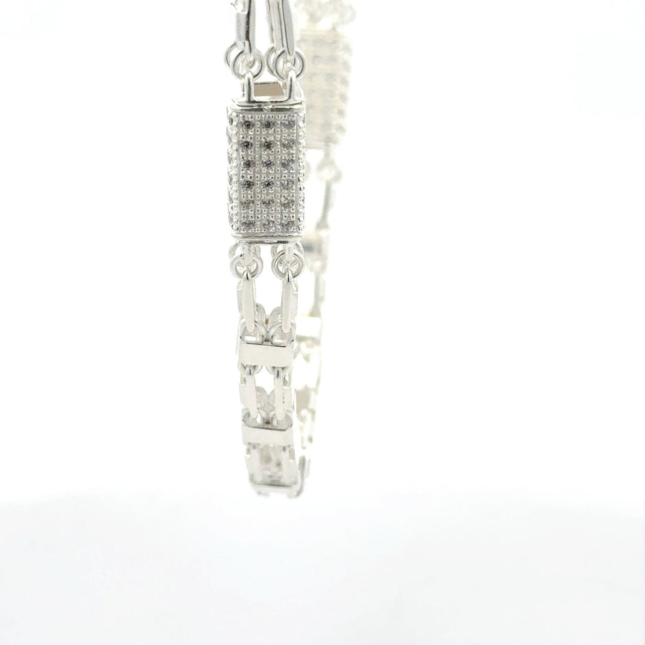 Magnum Iced - Out Kette Silber 7mm - Juwelier BenjaminMagnum Iced - Out Kette Silber 7mm