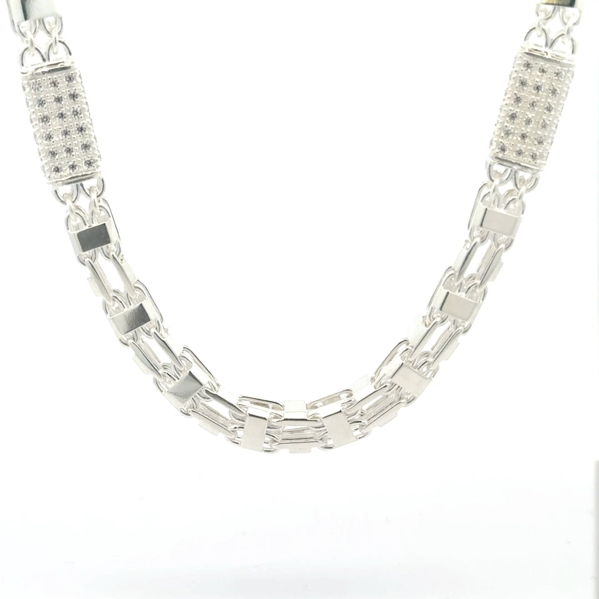 Magnum Iced - Out Kette Silber 7mm - Juwelier BenjaminMagnum Iced - Out Kette Silber 7mm