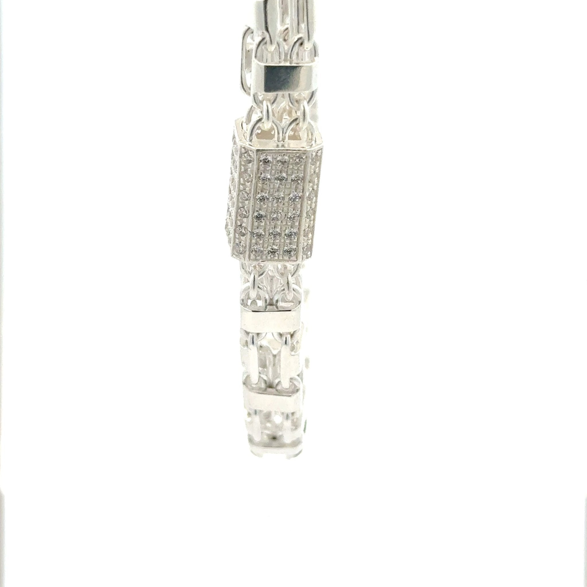 Magnum Iced Out - Kette Silber 8mm - Juwelier BenjaminMagnum Iced Out - Kette Silber 8mm