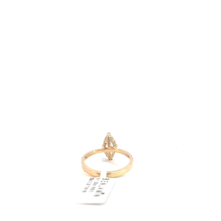 Marquise Diamantring 18kt (750 Gelbgold) - Juwelier BenjaminMarquise Diamantring 18kt (750 Gelbgold)