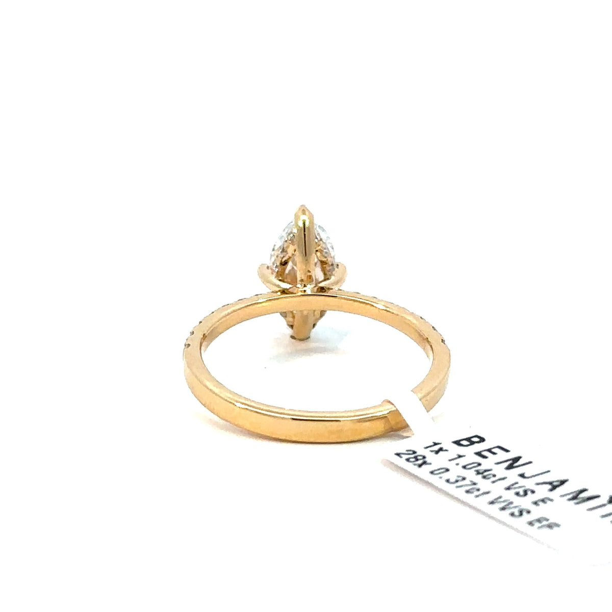 Marquise Diamantring 18kt (750 Gelbgold) - Juwelier BenjaminMarquise Diamantring 18kt (750 Gelbgold)