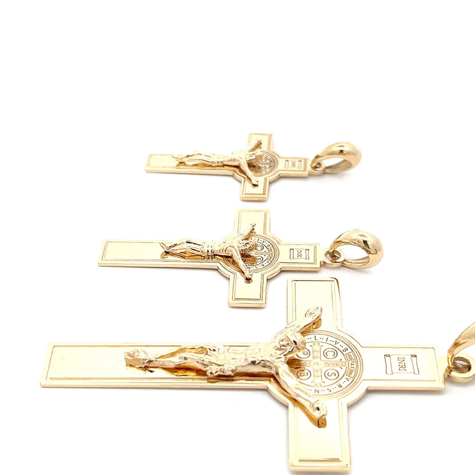 massive Goldkreuze 14 kt (585 Gold) - Juwelier Benjaminmassive Goldkreuze 14 kt (585 Gold)