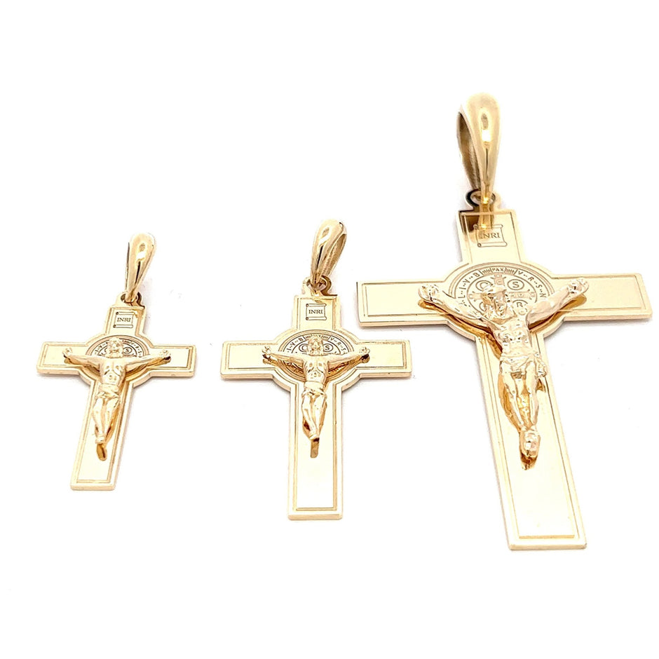 massive Goldkreuze 14 kt (585 Gold) - Juwelier Benjaminmassive Goldkreuze 14 kt (585 Gold)