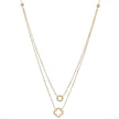 Mehrlagige Halskette mit Diamantanhängern 18kt (750 Gold) - Juwelier BenjaminMehrlagige Halskette mit Diamantanhängern 18kt (750 Gold)