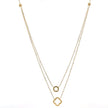 Mehrlagige Halskette mit Diamantanhängern 18kt (750 Gold) - Juwelier BenjaminMehrlagige Halskette mit Diamantanhängern 18kt (750 Gold)
