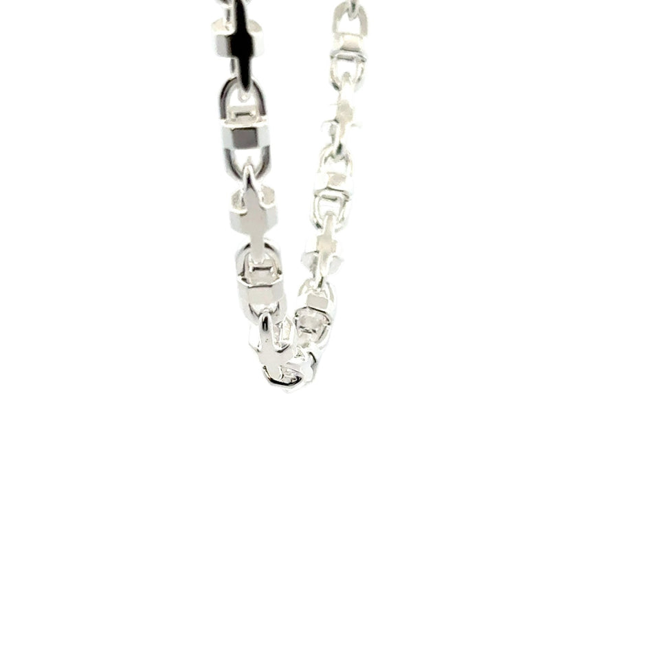 Monte Carlo Kette Silber 5mm - Juwelier BenjaminMonte Carlo Kette Silber 5mm