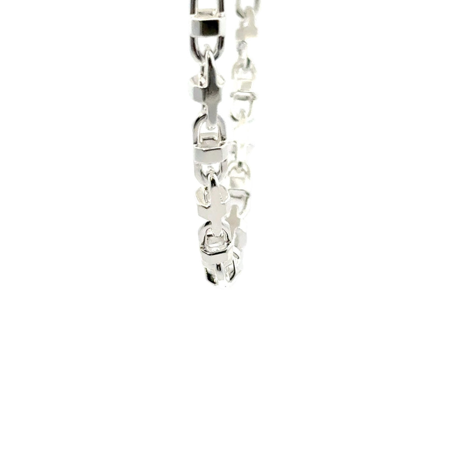 Monte Carlo Kette Silber 5mm - Juwelier BenjaminMonte Carlo Kette Silber 5mm