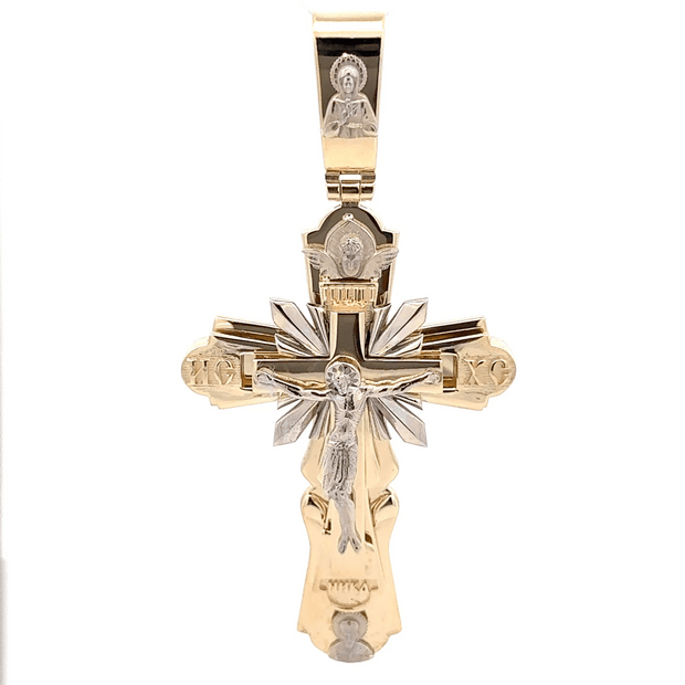 Orthodoxen Goldkreuz - Groß - 14 kt (585 Gelbgold) - Juwelier BenjaminOrthodoxen Goldkreuz - Groß - 14 kt (585 Gelbgold)