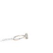 Ovaler Diamantring 18kt (750 Weißgold) - Juwelier BenjaminOvaler Diamantring 18kt (750 Weißgold)