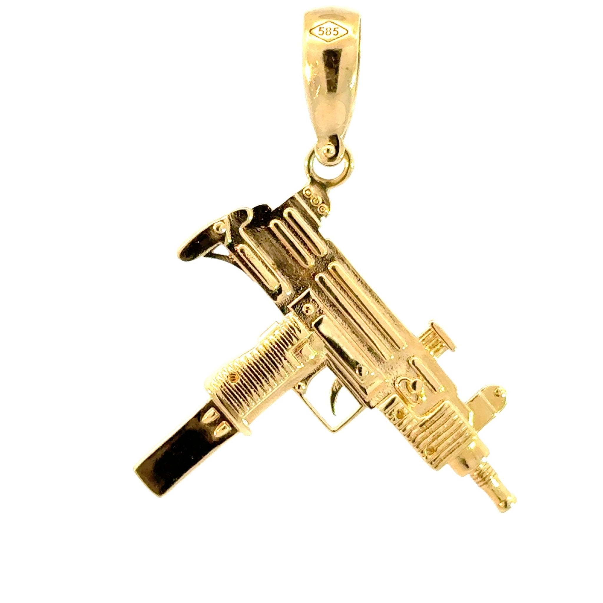 Pistolen - Anhänger 14kt (585 Gold) - Juwelier BenjaminPistolen - Anhänger 14kt (585 Gold)