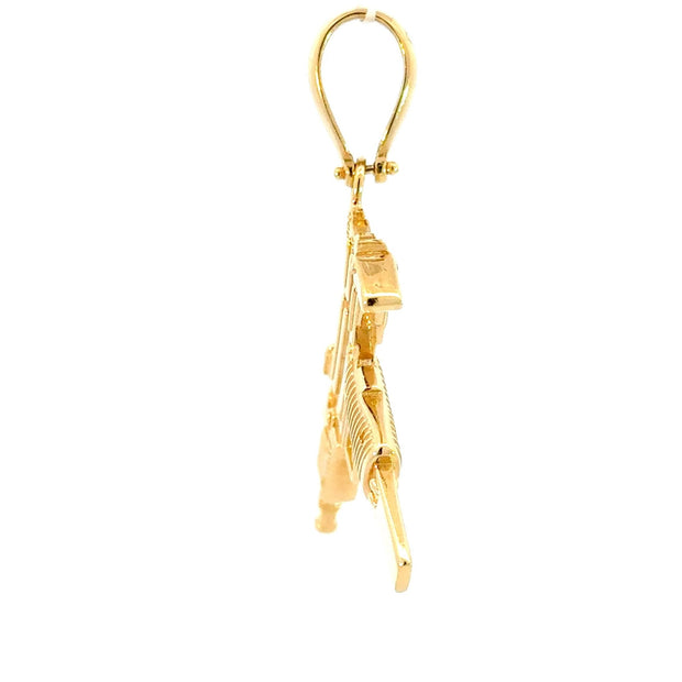 Pistolen - Anhänger 14kt (585 Gold) - Juwelier BenjaminPistolen - Anhänger 14kt (585 Gold)