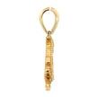 Pistolen - Anhänger mit Zirkonia 14kt (585 Gold) - Juwelier BenjaminPistolen - Anhänger mit Zirkonia 14kt (585 Gold)