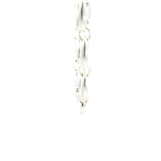Platten - Bohnenkette Silber 10mm - Juwelier BenjaminPlatten - Bohnenkette Silber 10mm