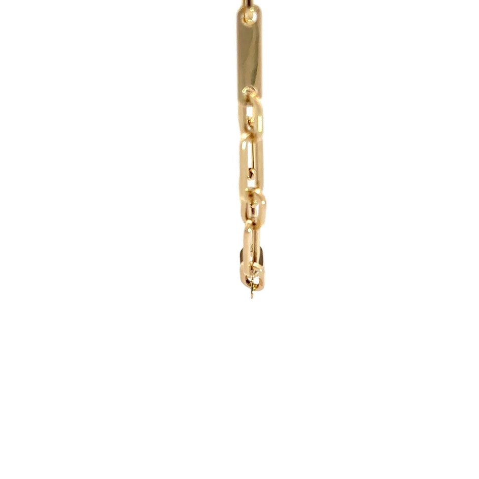 Plattenkette 4mm - 14kt (585 Gold) – Ansicht 4