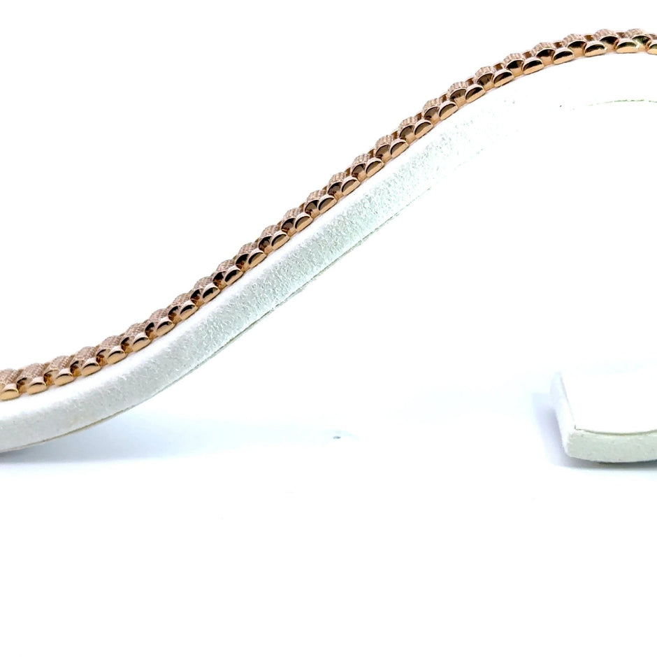 Präsidenten Armband Gold 18kt (750 Gelbgold) 14mm – Ansicht 3