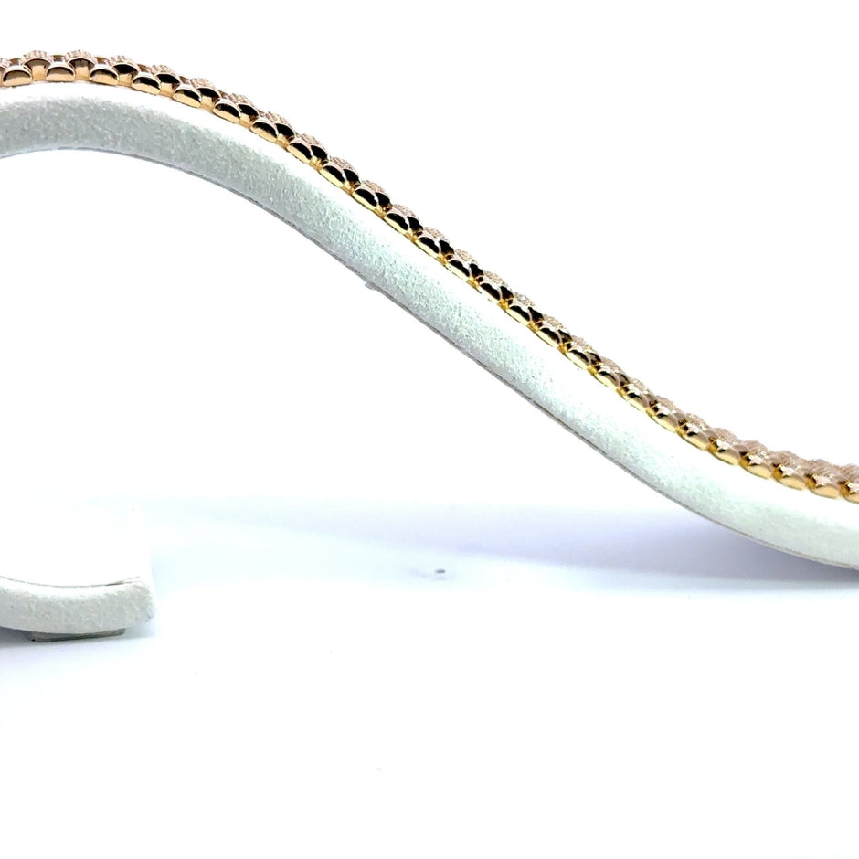 Präsidenten Armband Gold 18kt (750 Gelbgold) 14mm – Ansicht 5