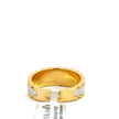 Präsidenten Diamantring Herren - 18 kt (750 Gelbgold) - schmal – Ansicht 3