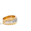 Präsidenten Diamantring Herren - 18 kt (750 Gold) - breit – Ansicht 4