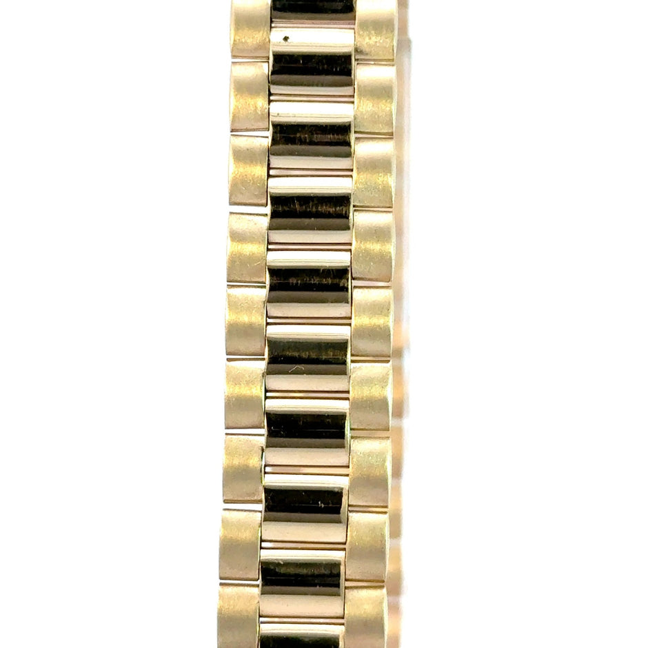 Präsidenten Armband Gold 14 kt (585) 12mm - Juwelier BenjaminPräsidenten Armband Gold 14 kt (585) 12mm