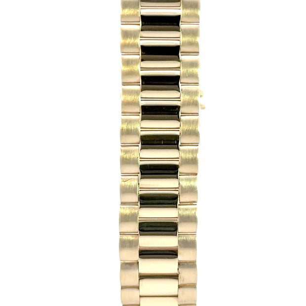 Präsidenten Armband Gold 14kt (585) 14mm - Juwelier BenjaminPräsidenten Armband Gold 14kt (585) 14mm