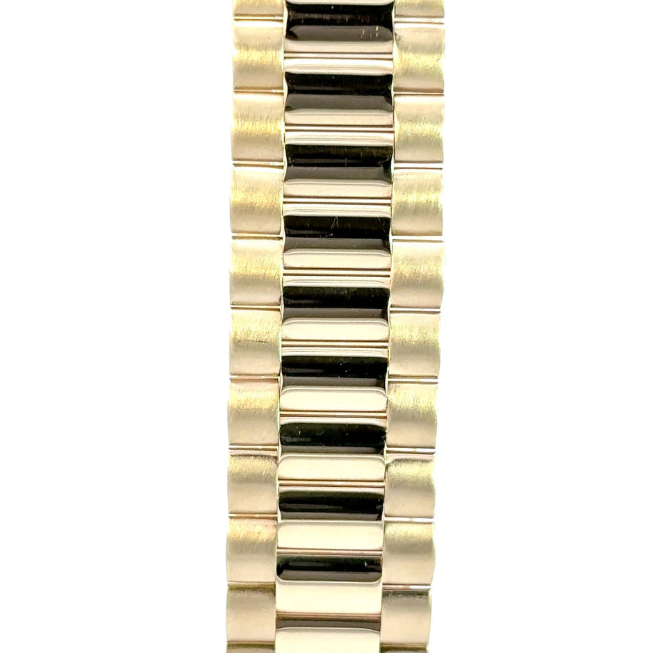 Präsidenten Armband Gold 14kt (585) 16mm - Juwelier BenjaminPräsidenten Armband Gold 14kt (585) 16mm