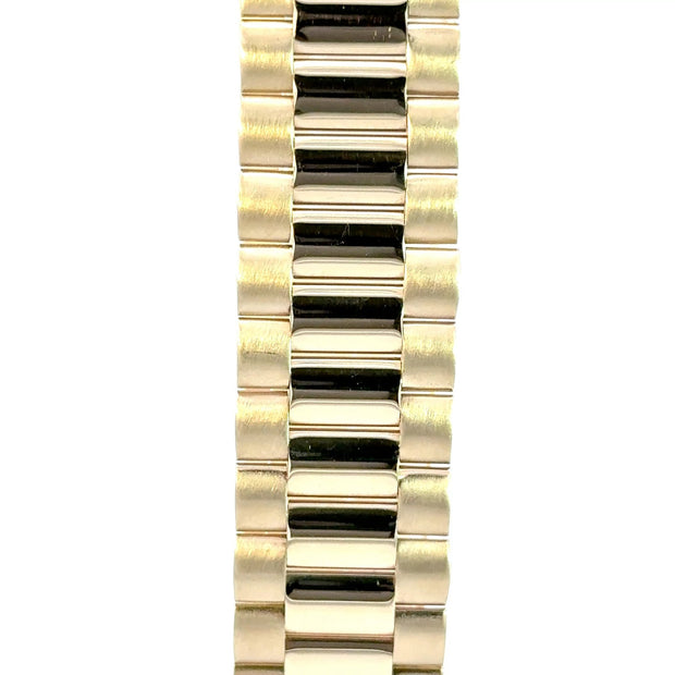 Präsidenten Armband Gold 14kt (585) 16mm - Juwelier BenjaminPräsidenten Armband Gold 14kt (585) 16mm