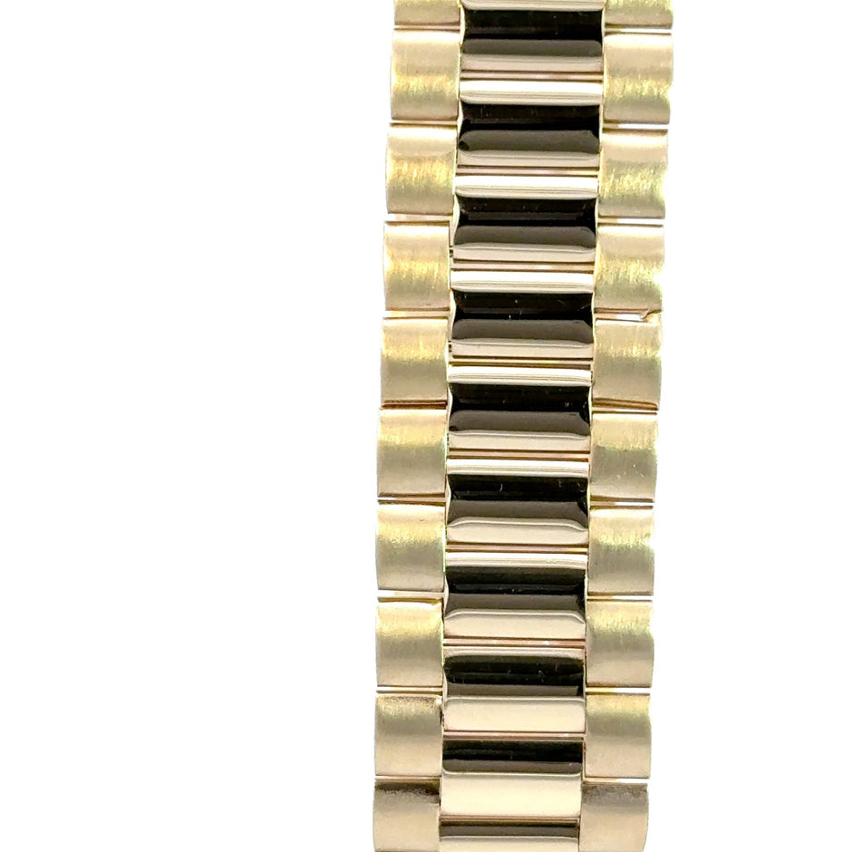 Präsidenten Armband Gold 14kt (585) 16mm - Juwelier BenjaminPräsidenten Armband Gold 14kt (585) 16mm