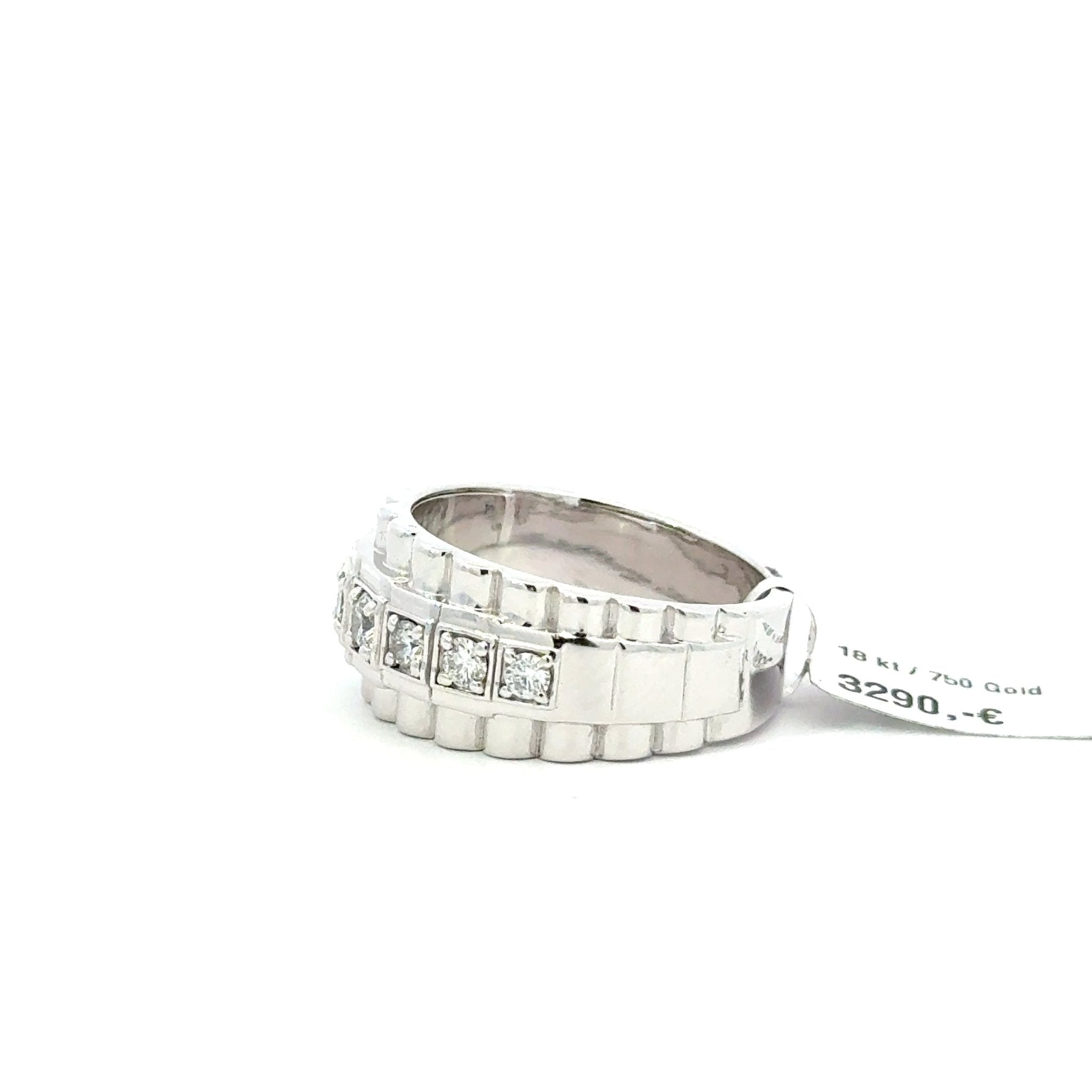 Präsidenten - Diamantring 18kt (750 Weißgold) - Juwelier BenjaminPräsidenten - Diamantring 18kt (750 Weißgold)