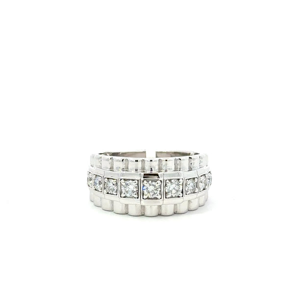 Präsidenten - Diamantring 18kt (750 Weißgold) - Juwelier BenjaminPräsidenten - Diamantring 18kt (750 Weißgold)