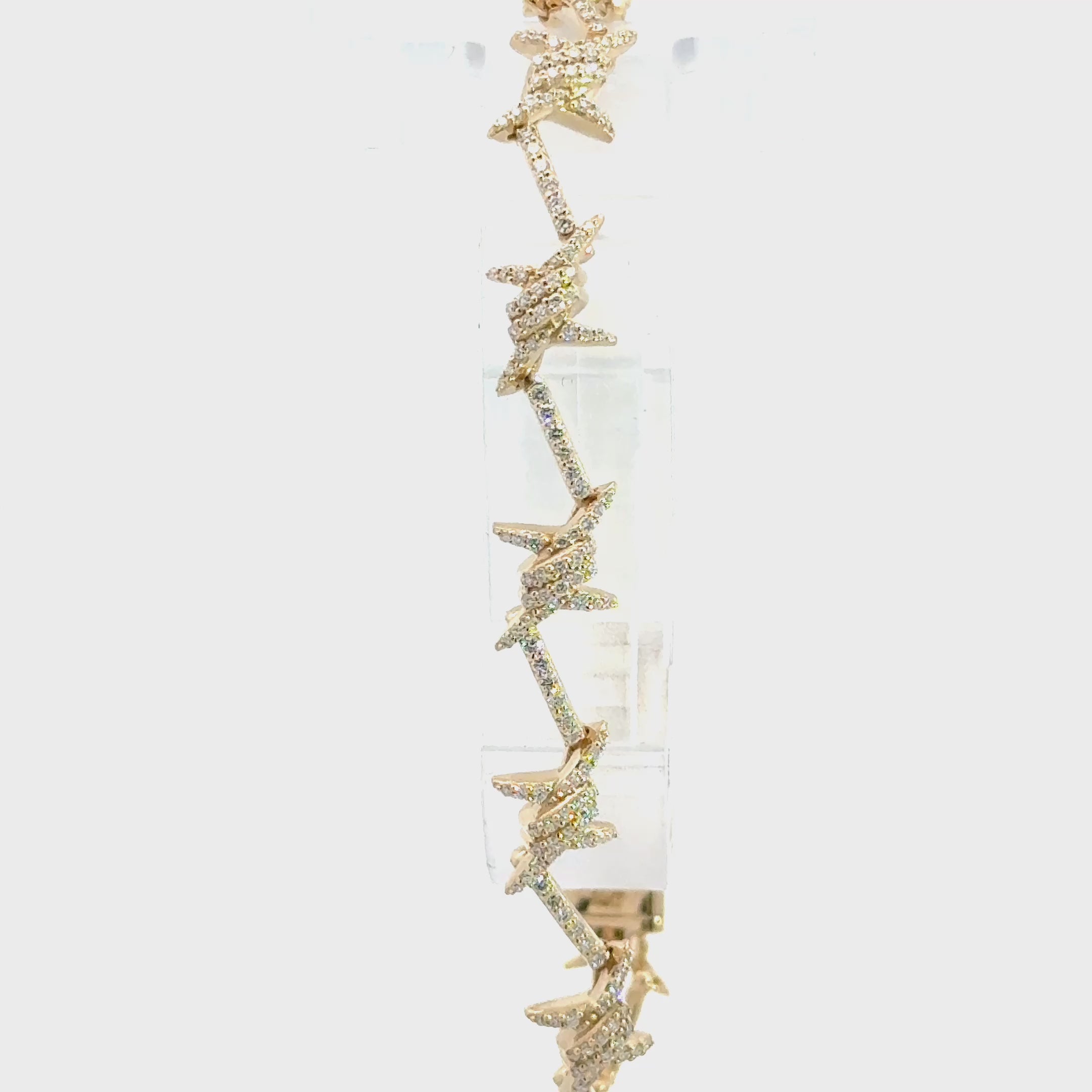 Dornkranz Armband 14 kt Gelbgold