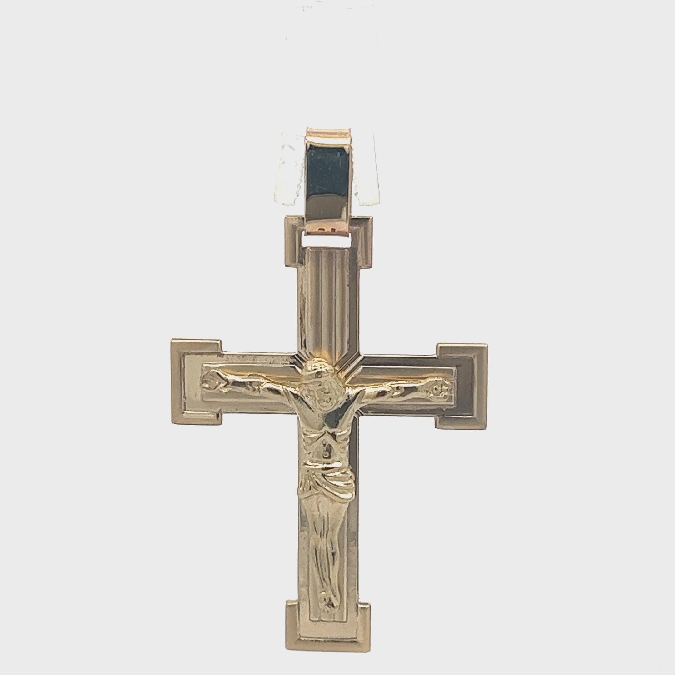 Kreuz Anhänger Gold