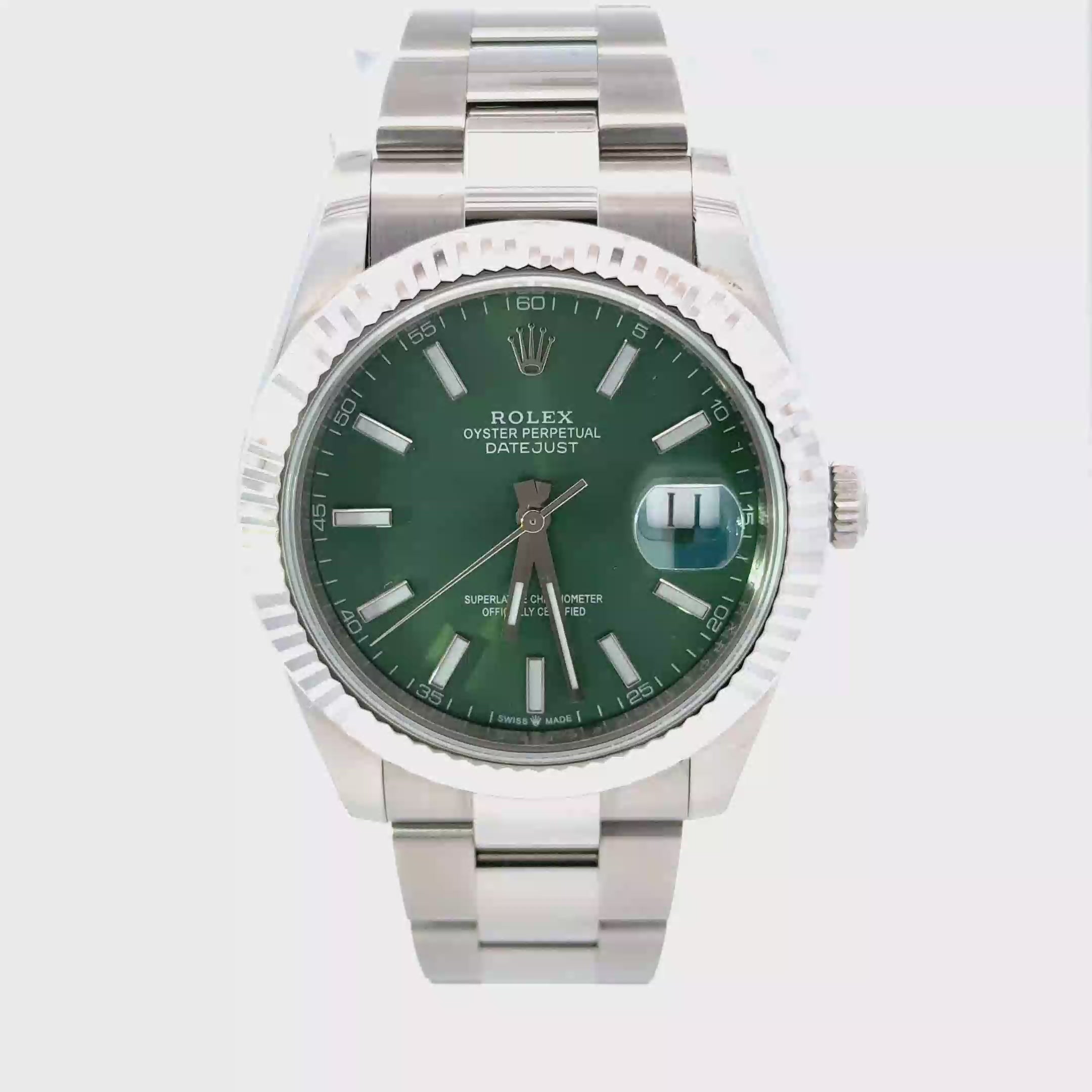 Rolex Datejust 41 (2017) 126334 (aftermarket Zifferblatt)