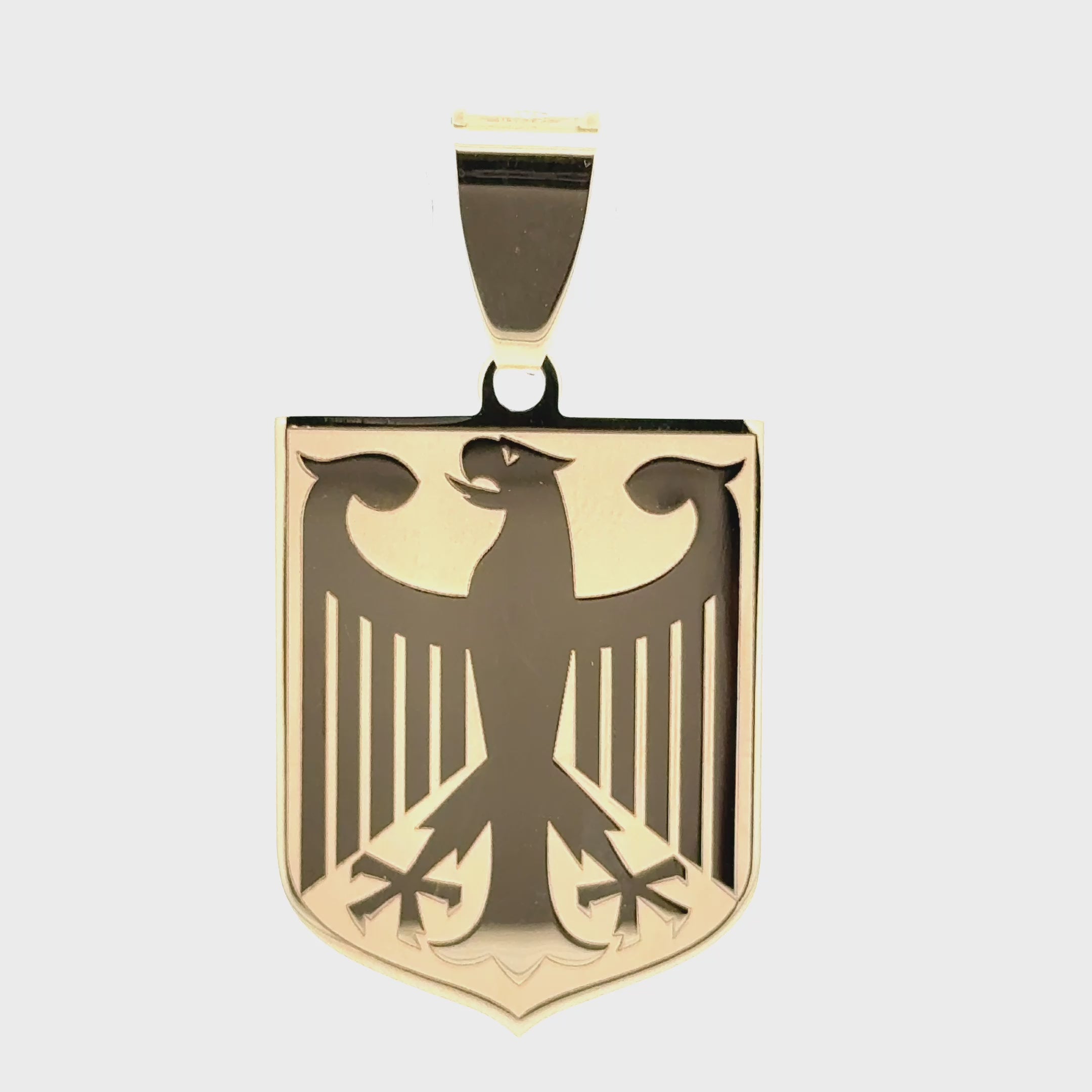 Deutschland Adler (4.5cm) 14 kt (585 Gold)
