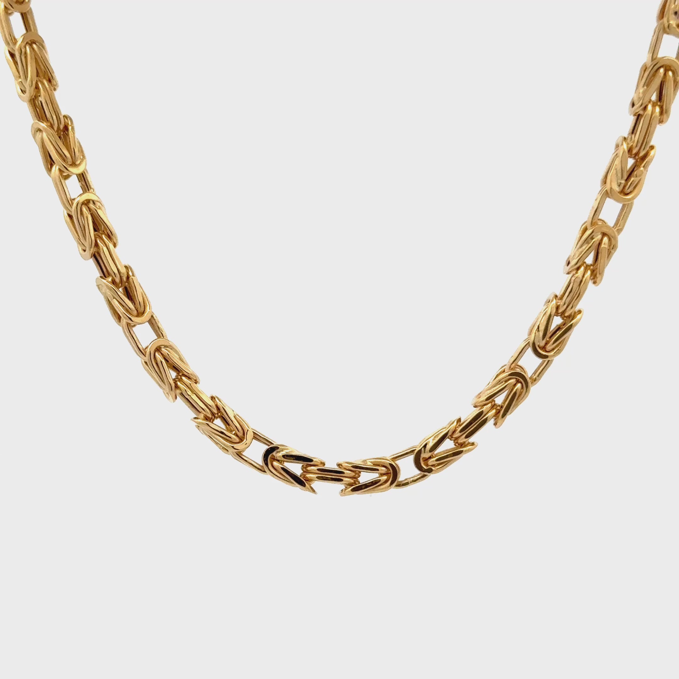 Königskette 4 mm 14 kt (585 Gold)