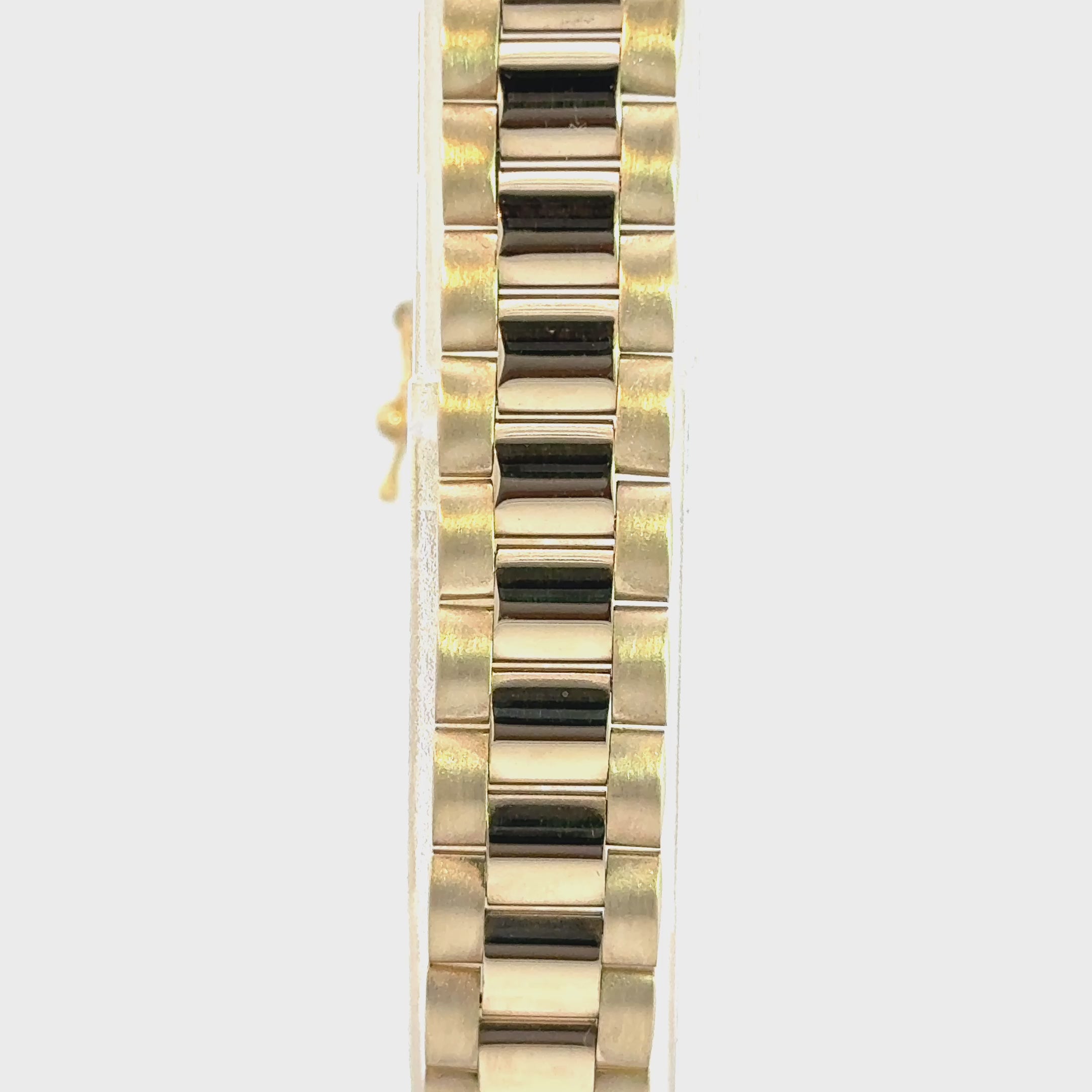 Präsidenten Armband Gold 14kt (585) 10mm