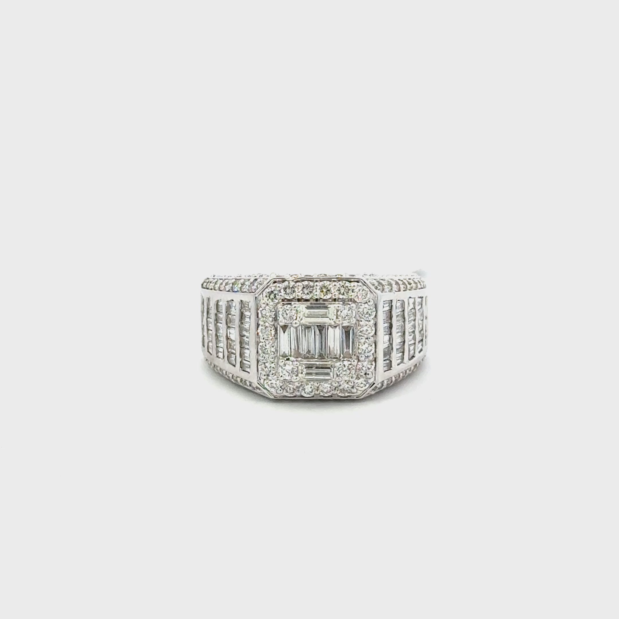 Majesty - Diamantring 18kt (750 Weißgold)