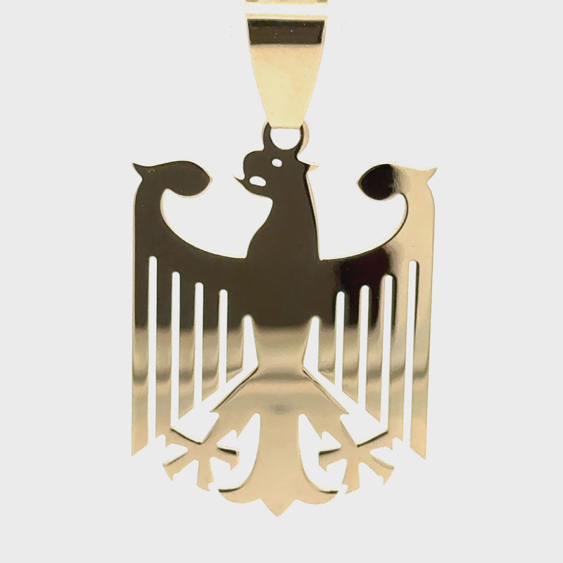 Deutschland Adler Anhänger Gold 585 5 cm – Juwelier Benjamin